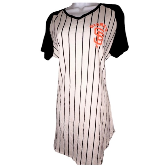 MLB Dresses & Skirts - Concept Sports Genuine Merchandise Striped MLB San Francisco Giants Dress NEW!